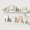 Fun Memories Picture Ledge Shelves Set of 2, 48 Inch
