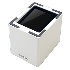 Visicom Tabletop QR Code Reader, Japanese Instruction Manual/Domestic Support, E-Ticket, QR Payment, Smartphone Membership Card, etc. BC-NL3000U2-W (3 Year Warranty, USB, White)