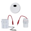 Automatic Toilet Flusher Kit, Touchless Motion Sensor Flush for Toilet,