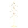 BestPysanky 6-Arm Tiered Tree Gold Metal Ornament Display Stand 14