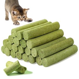 100g Catnip Juguetes de Hierba para Gato, Natural Seco para Gatos, Comestibles Juguetes Masticables para Gato para Limpiar los Dientes Quitar el Pelo de Bola