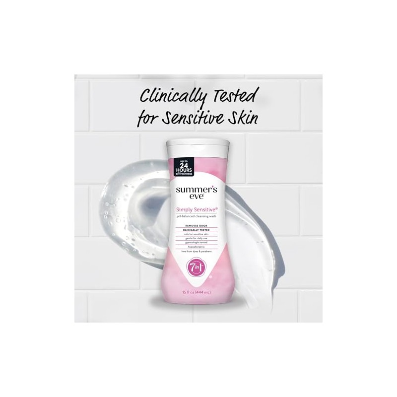 Summer's Eve Cleansing Wash Island Splash, 9 Fluid Ounce (Pack