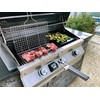 SWINGTEK Fish Grilling Basket, Folding Portable Stainless Steel BBQ Grill