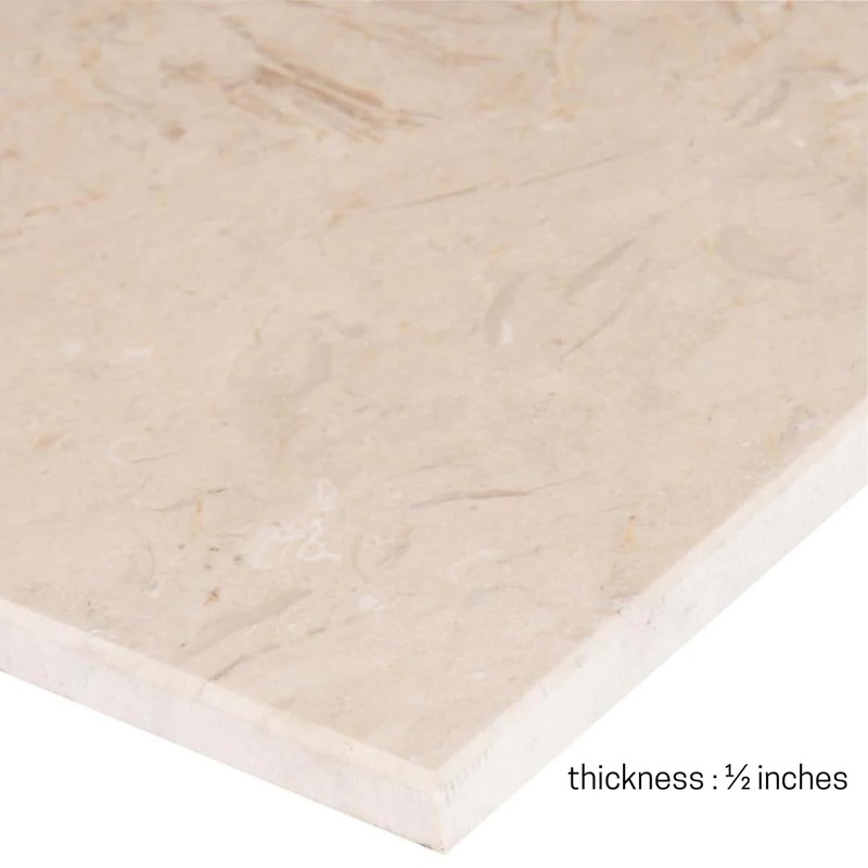 Crema Marfil 12x12 Polished Marble Tile – Natural Stone Square