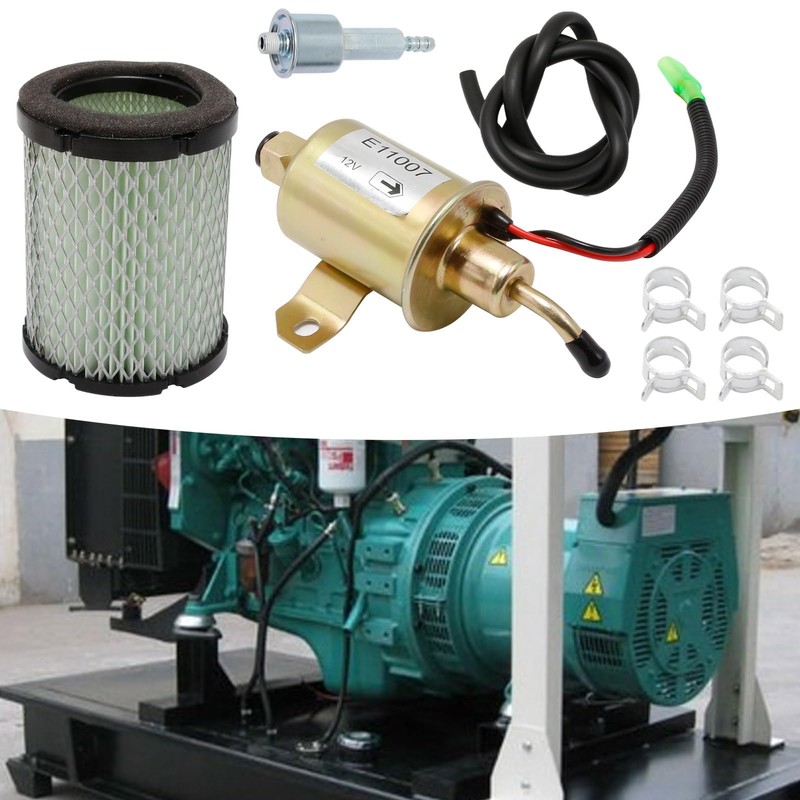 149-2311 Fuel Pump+149-2457 Fuel Filter+1403280 Air Filter+fuel line kit, Replacement