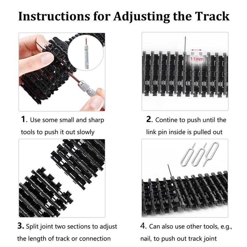 Premium Robot Tracked Car Chassis Starter Kits, MiniTP100 Metal Smart