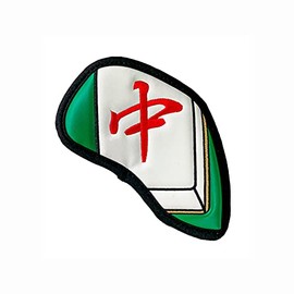 Linkx Mahjong Iron Cover, Single Item, Medium (Chun) Head Cover