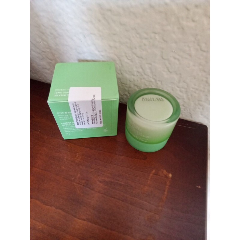 LaNeige Lip Sleeping Mask Intense Hydration Vitamin C Apple Lime