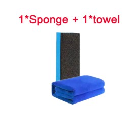 Unbranded 1-3PCS Car Interior Cleaner 100ml Car Interior Cleaner, Vehicle Interior Polish - Sponge + Towel