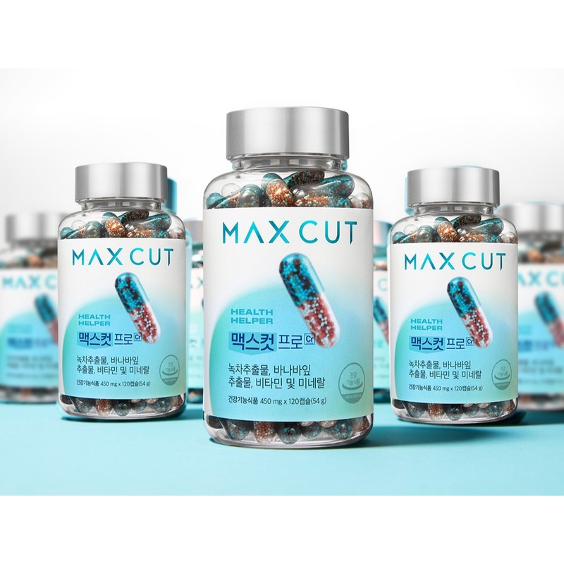 Health Helper Max Cut Pro Chrome, 120 Tablets, Pack of
