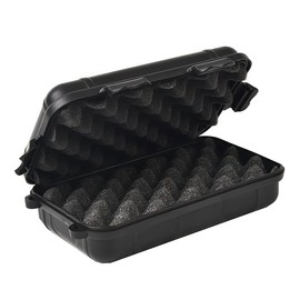 SEIWEI Survival Storage Box, 200mm x 120mm, Waterproof, Shockproof, Dry Storage Box, Hard Plastic, Rectangular, Robust, Stackable