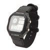 Digital Chronograph Watch Luminous Waterproof Multi Function Retro Style Square