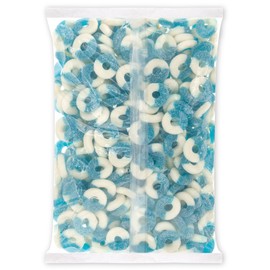 Albanese World's Best Gummi Blue Raspberry Rings, 4.5lbs of Candy