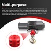 Qurbuns Winch Stopper for Cable, Rubber Winch Cable Hook Stopper,