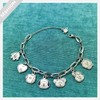Mshion Cute Bracelets, Sports Fan Bracelet, Fade Resistant Charm Bracelet