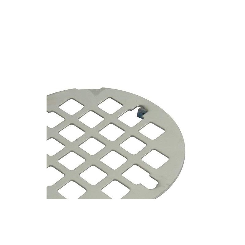 Danco Easy-to-Install, Snap-in-Style Shower Drain, Polished Stainless Steel, 3-1/4-Inch, 1-Set