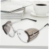 DOITOOL 4Pairs Flexible Side Shields for Glasses Heavy Duty Side
