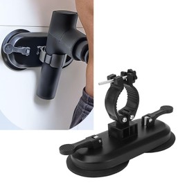 Wall Suction Cup Massage Gun Holder, Hands-Free Massage Gun Holder for Neck Waist Back Self Massage, Self Massage Gun Holder