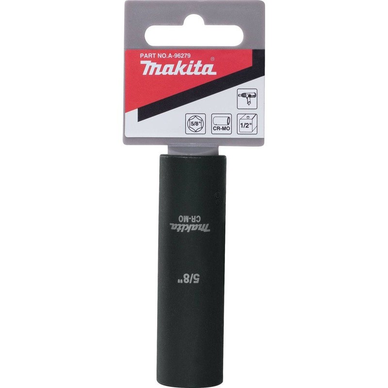 Makita A-96279 5/8" Deep Well Impact Socket with 1/2" Drive