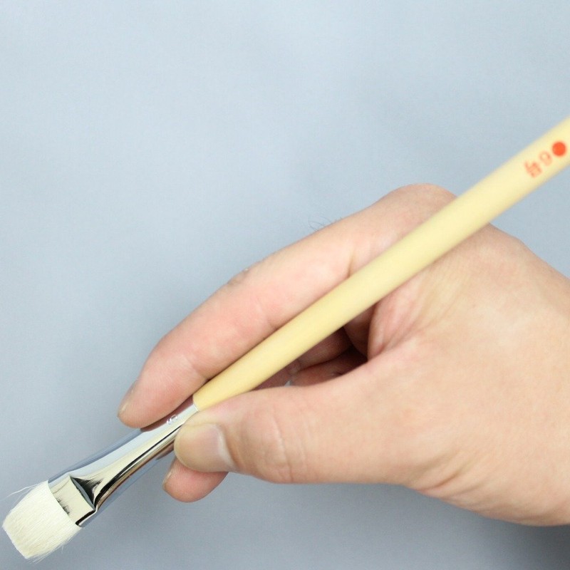 あかしや 画筆 デザイン用筆 6号平 GDF#6S