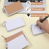 Flash Cards,600 PCS Revision Cards White Ruled Index Cards with