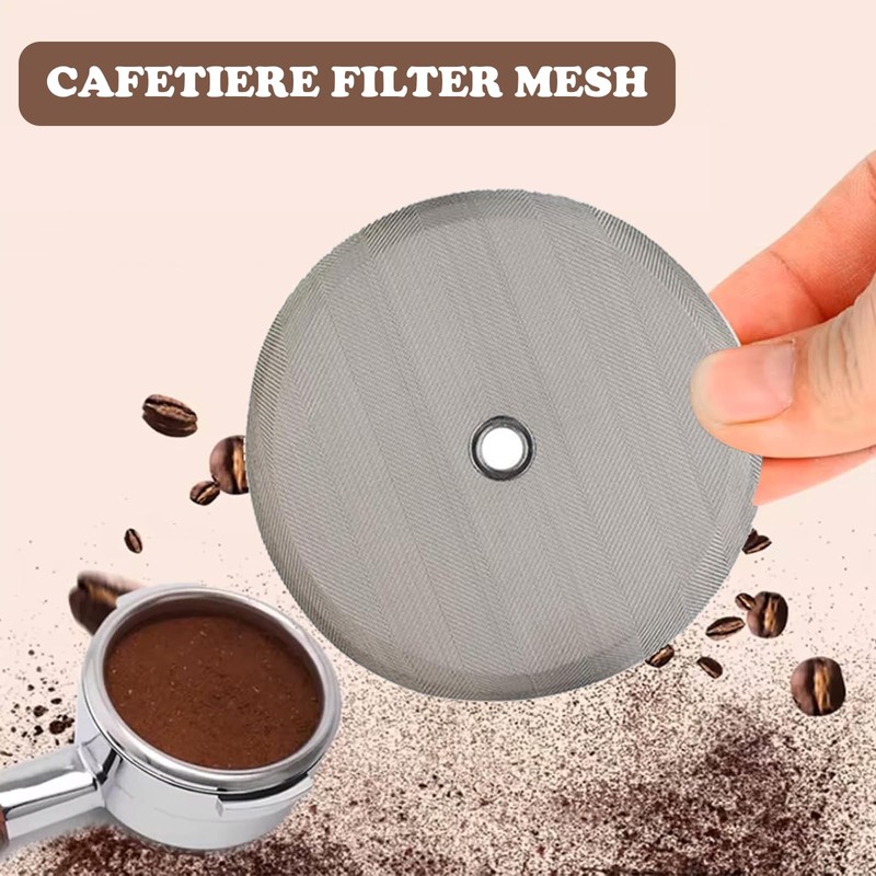 6 PCS Cafetiere Filter Mesh, Coffee Filter, Cafetiere Filter Mesh,