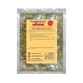 Green Jalapeno Granules (1-3mm) - 500g