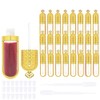 24 unidades vacías de 5 ml de tubo de brillo