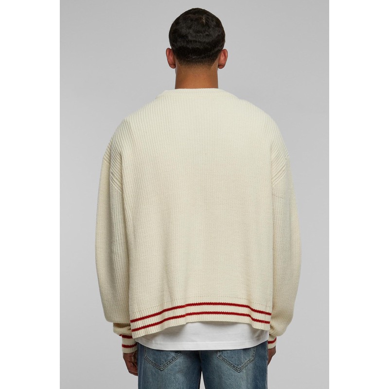 Urban Classics Men's Cardigan Sweater, Whitesand.