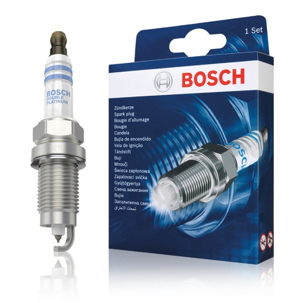 Bosch FR7HPP33 (+52) - Spark Plugs Double Platinum - Set of 4