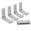 WaaWee Pack of 5 Folding Wall Hooks, Foldable Clothes Hooks,