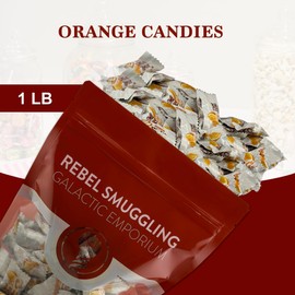 Orange Cream Candy Bulk 1LB Bag by Rebel Smuggling Galactic Emporium