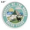 Athena Brands Machu Picchu Embroidered Patch hook Badge Emblem Mystery