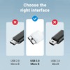 PwrON USB 3.0 Micro Cable, 3.3ft USB 3.0 Cable A