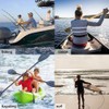 XIAOJINGQINGAQ Kayak Paddle Ropes Kayak Paddle Leash Elastic Canoe Paddle