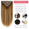 Seamless Clip in Remy Hair Extensions Human Hair Invisible PU