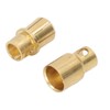 30 Sets Connector Plug 8.0 Gold Plated Brass High Accuracy