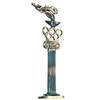 Antique Flame Olympics Solid Bronze Handmade Statue 17cm