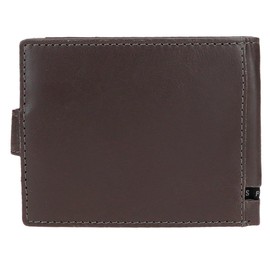 Pepe Jeans Joumma Bags Tape Horizontal Purse with Click Closure, Brown, 11 x 8.5 x 1 cm, Leather by Joumma Bags, Talla única, Horizontal Purse with Click Closure, brown, Standard size, Horizontal