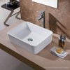 Luxier CS-013 Bathroom Porcelain Ceramic Vessel Vanity Sink Art Basin