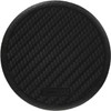 カーメイト 車用 ノンスリップ コースター ドリンクホルダー用 丸型 カーボン柄 ブラック 2枚入 DZ237