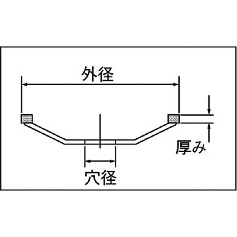 Sankyo Dry Surfacer for Grinding 100X20.0