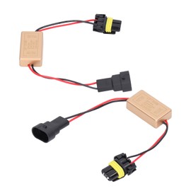 2PCS 50W LED Strobe Controller Continuous Strobe ABS Fog Light Strobe Module Flash Strobe Controller for LED Headlights