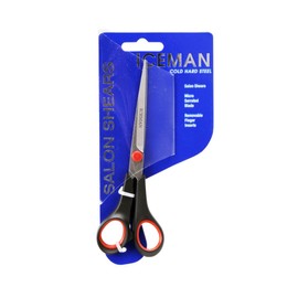 Iceman Salon Shears 6" Black Scissors - 170810