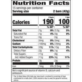 Nature Valley Crunchy Granola Bars, Oats n' Honey, Family Pack, 30 bars