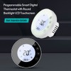 Programmable Smart Digital Thermostat Room Temperature Controller with Round Backlight