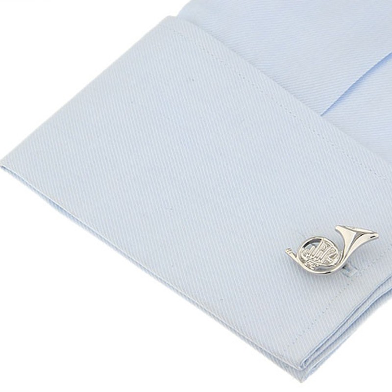 French Horn Pair Cufflinks