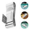 Sosoport Snooker Pool Chalk Holder Clamp Magnetic Billiard Accessory Metal