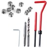 Basetousual 30-Piece Thread Repair Set, Helicoil Set, Thread Repair Kit,