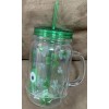Celebrate It ST.PATRICKS DAY BEER/DRINK TUMBLER W/STRAW & LID OWL